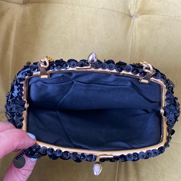 Black formal clutch/purse - Picture 5 of 5